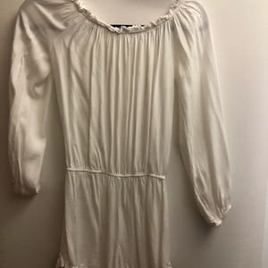 White Brandy Gabriella Romper